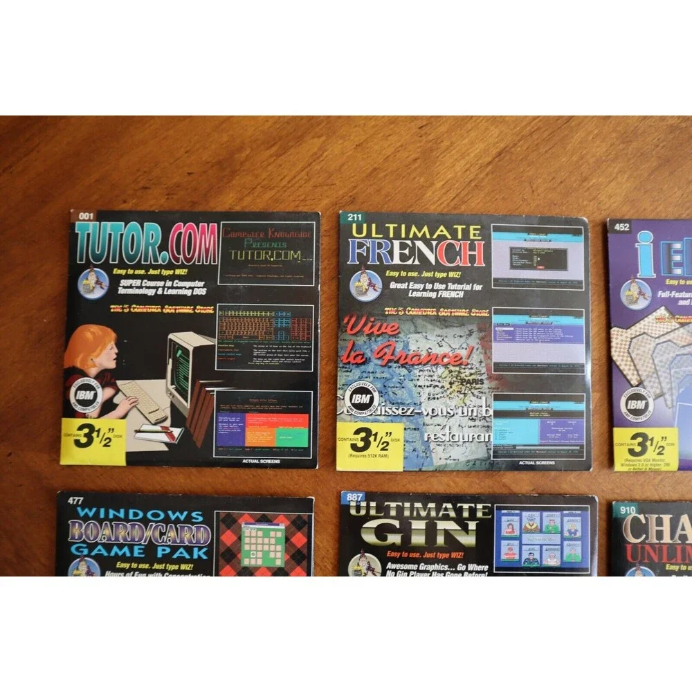 Lot Of 8 Sealed 3.5